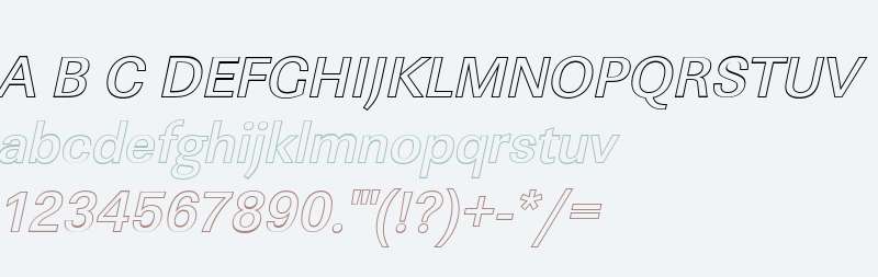 LinearOu-Medium-Italic