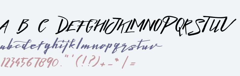 Lightening Free Font