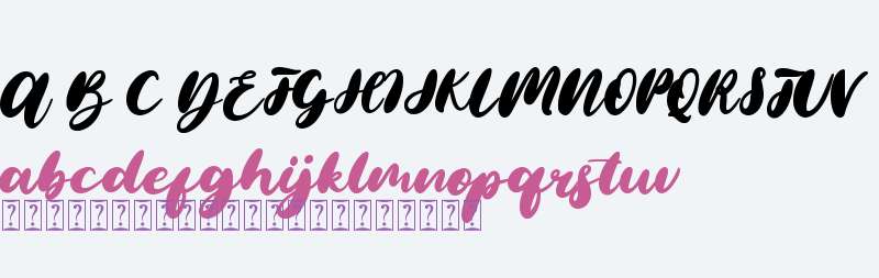 Morning Christmas Brush Font