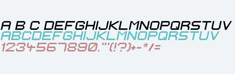 Ignis et Glacies Extra Sharp Italic