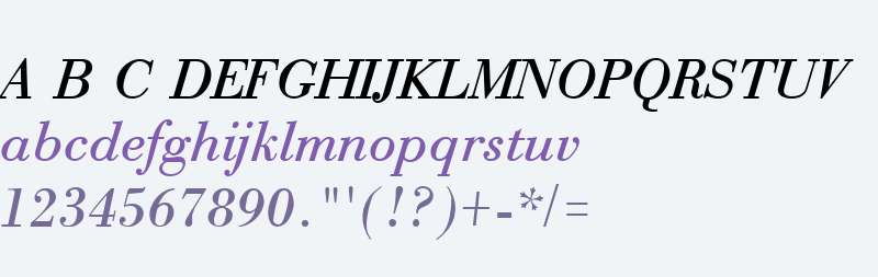 Boston Italic