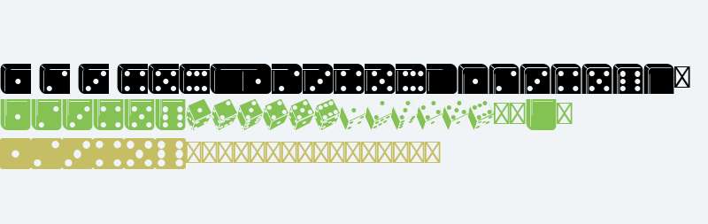 Game Pi LT W95 Dice Dominoes