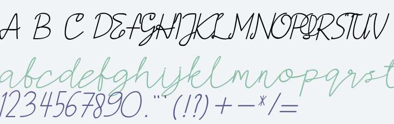 AMORICA SCRIPT Italic