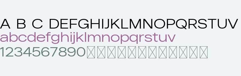 Residenz Grotesk Trial Rg ExWide