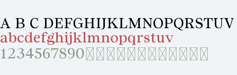 Residenz Serif Trial Medium Small