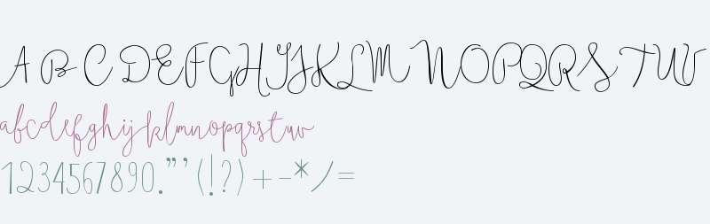 Boho Script W01 Regular