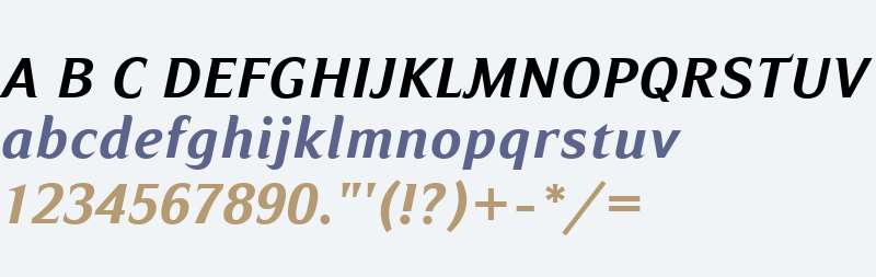 Ripe Apricot W01 Bold Italic