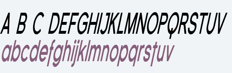 Florencesans Comp Bold Italic