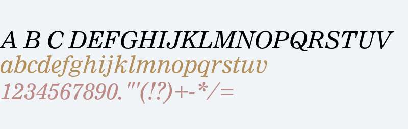 Nimrod MT Std Italic