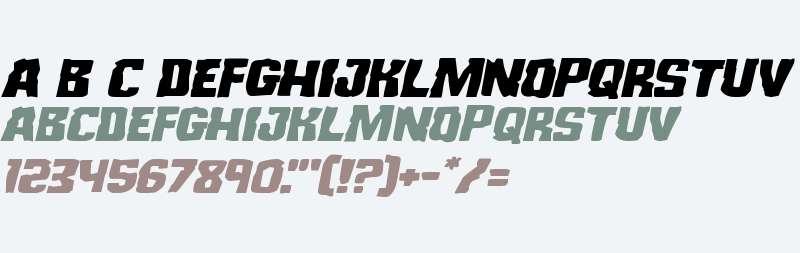 Monster Hunter Expanded Italic