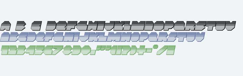 VX Rocket Chrome Italic