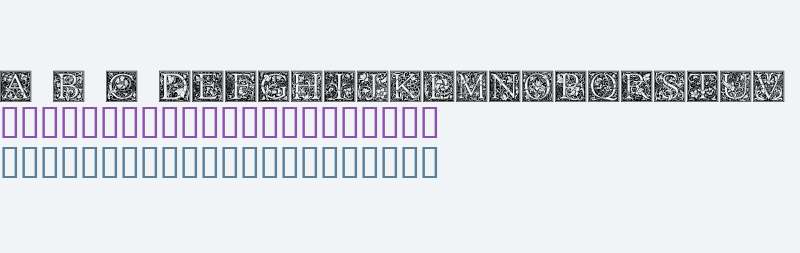 Goudy Initialen V2