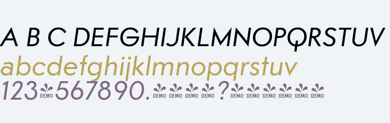 FSP DEMO - Cosmata Italic