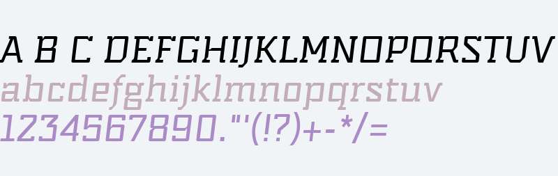 MM Indento W00 Italic