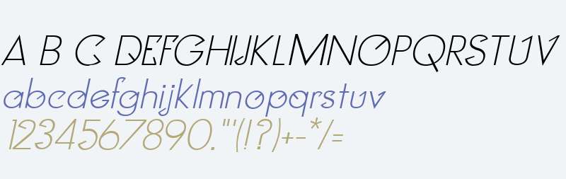 Clocker Italic