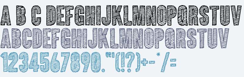 Coluna Sketch Condensed Bold