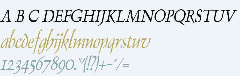 Dolphin Condensed Italic