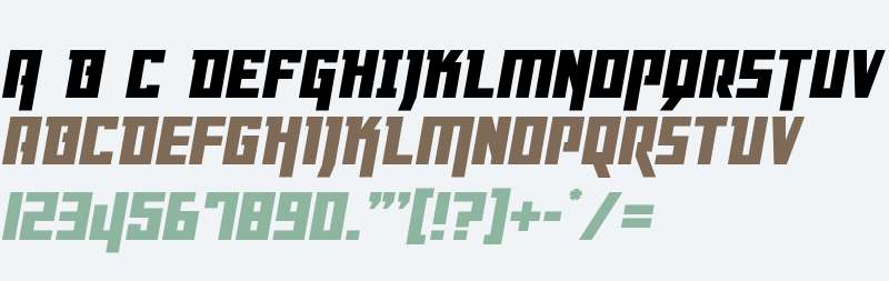 Danger Flight Italic