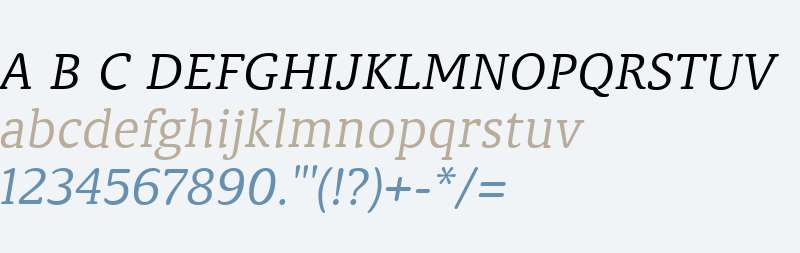 Classic Round W00 Light Italic