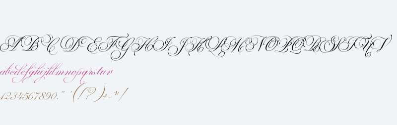 Parfumerie Script W00 Regular