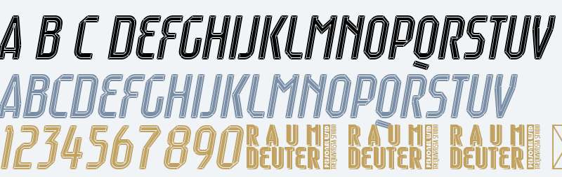 Raumdeuter Diamond Italic