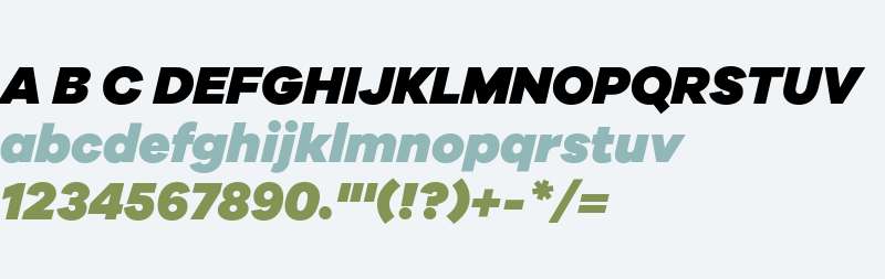 Galano Grotesque Black Italic