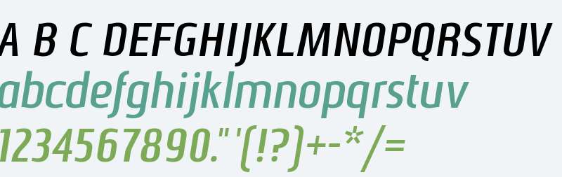 Nautikka W00 Medium Italic