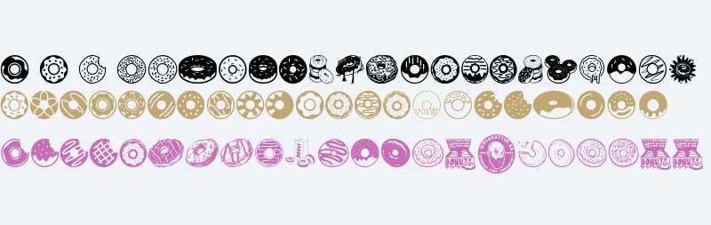 Donuts Icons