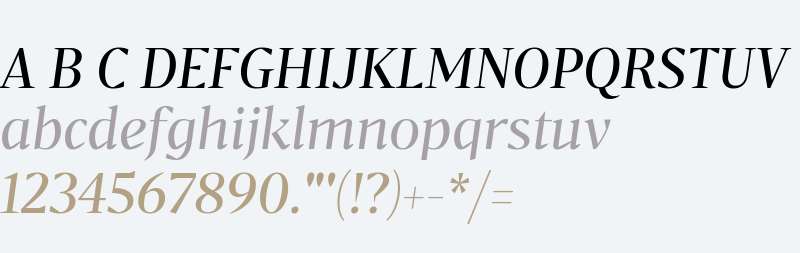 Bw Darius DEMO Italic