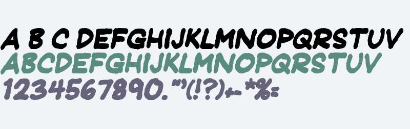 JeffreyPrint JL Bold Italic V2