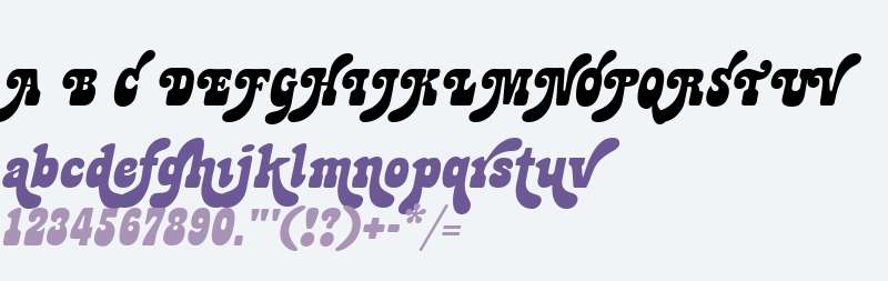 Jackpot W01 Sweep Italic