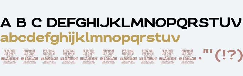 Quache Black Expanded PERSONAL