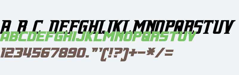 Indiana Bold Italic