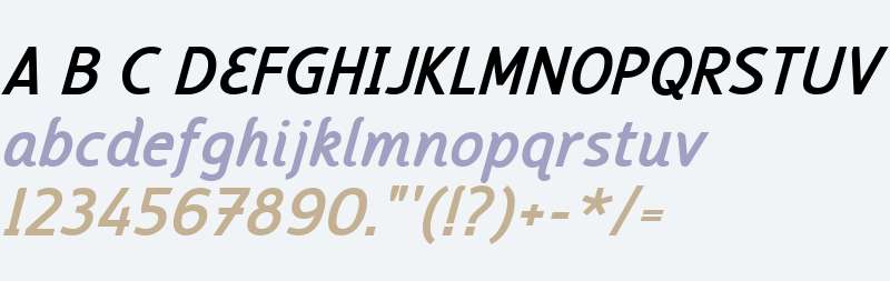 PescaraBold Italic W00 Regular