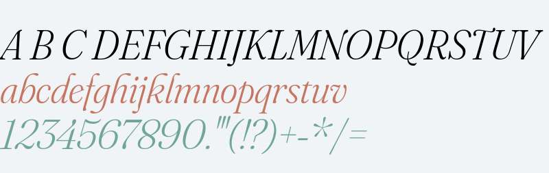 Fraunces 144pt S050 Light Italic