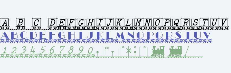LetterTrain W00 Italic