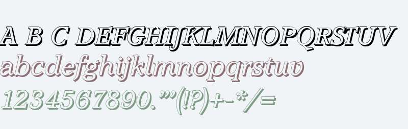 AccoladeShadow-Italic