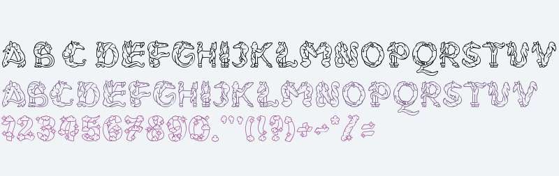 Magical Unicorn Neue Pro Color Sans Color SVG