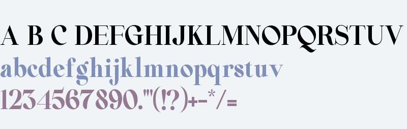 Beautiful Comethrue Ultra Bold Condensed