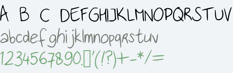 Handwritingfont