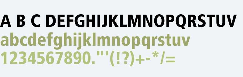 Frutiger Pro 77 Black Condensed