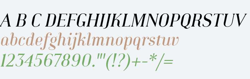 Haggard W01 Italic