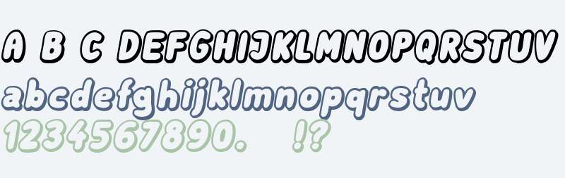 Subscribe Shadow Italic