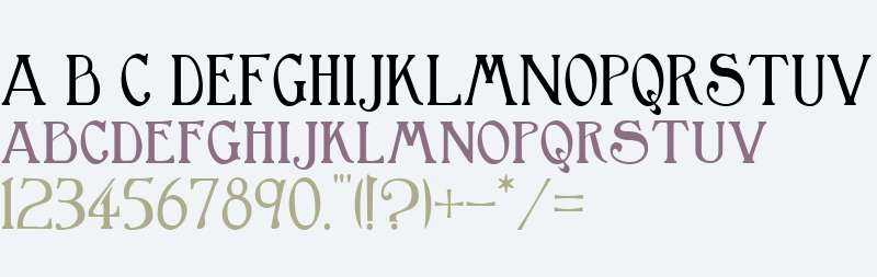 Bromwich Small Capitals W01 Rg