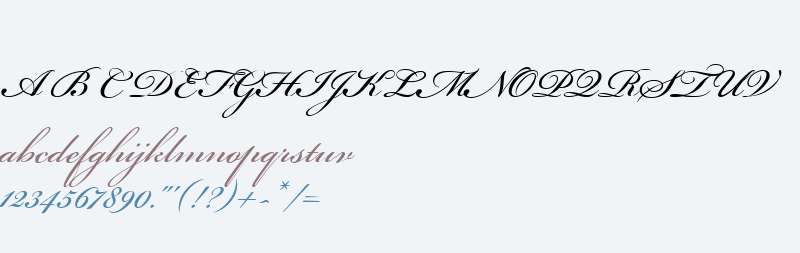 Bickham Script One