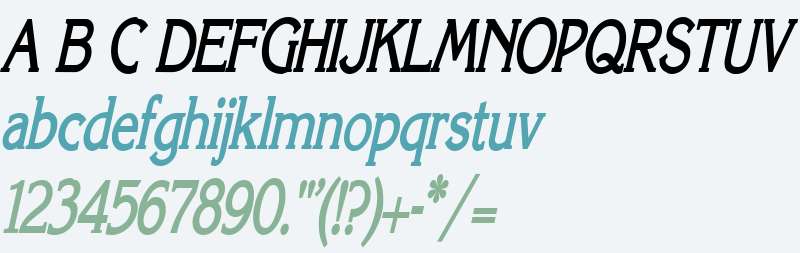 Keira Thin Bold Italic