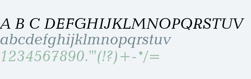 Candida Italic BT V1