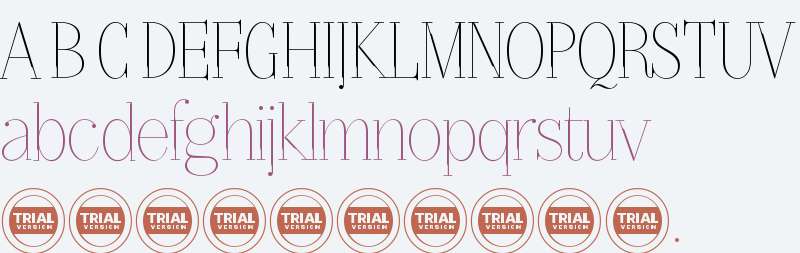 Sliced Trial Thin Title