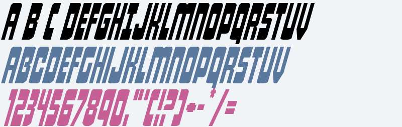 Isomorph Super-Italic