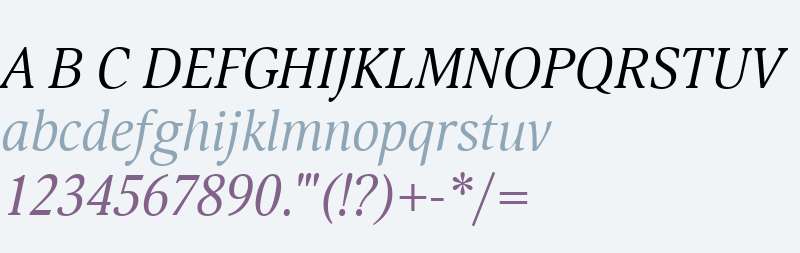 Orbi W01 Italic